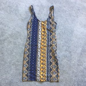 Body Con Printed Dress